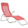 Tumbonas plegables 2 unidades textilene rojo de vidaXL, Tumbonas - Ref: Foro24-44339, Precio: 120,13 €, Descuento: %