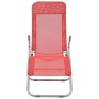 Tumbonas plegables 2 unidades textilene rojo de vidaXL, Tumbonas - Ref: Foro24-44339, Precio: 147,68 €, Descuento: %