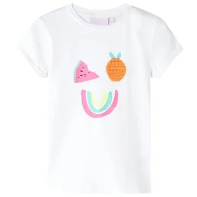 Camiseta infantil color crudo 140 de , Camisetas para niños - Ref: Foro24-11383, Precio: 8,30 €, Descuento: %
