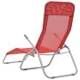 Tumbonas plegables 2 unidades textilene rojo de vidaXL, Tumbonas - Ref: Foro24-44339, Precio: 120,13 €, Descuento: %