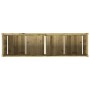 Jardinera de madera de pino impregnada 180x50x50 cm de , Maceteros y jardineras - Ref: Foro24-837508, Precio: 171,22 €, Descu...