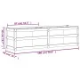 Jardinera de madera de pino impregnada 180x50x50 cm de , Maceteros y jardineras - Ref: Foro24-837508, Precio: 152,65 €, Descu...