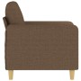 Sillón de tela marrón 60 cm de , Sofás - Ref: Foro24-359465, Precio: 146,59 €, Descuento: %