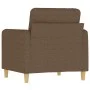 Sillón de tela marrón 60 cm de , Sofás - Ref: Foro24-359465, Precio: 144,43 €, Descuento: %