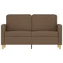 2 seater brown fabric sofa 120 cm by , Sofas - Ref: Foro24-359473, Price: 199,65 €, Discount: %