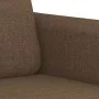 2 seater brown fabric sofa 120 cm by , Sofas - Ref: Foro24-359473, Price: 199,65 €, Discount: %