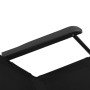 Tumbonas plegables con reposapiés 2 unidades acero negro de vidaXL, Tumbonas - Ref: Foro24-44343, Precio: 134,75 €, Descuento: %