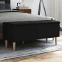 Black engineered wood storage bench 102x42x46 cm by , Benches for halls and storage - Ref: Foro24-835083, Price: 87,88 €, Dis...