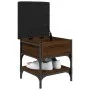 Shoe bench engineered wood oak brown 42x42x45 cm by , Benches for halls and storage - Ref: Foro24-835186, Price: 51,85 €, Dis...