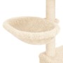 Rascador para gatos con postes de sisal color crema 83 cm de , Mobiliario para gatos - Ref: Foro24-172109, Precio: 32,94 €, D...