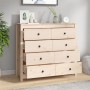Armario auxiliar de madera maciza de pino 100x40x90 cm de , Aparadores - Ref: Foro24-821769, Precio: 175,83 €, Descuento: %