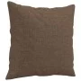 Sofá de 2 plazas con cojines tela marrón 140 cm de , Sofás - Ref: Foro24-3200912, Precio: 222,93 €, Descuento: %