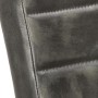Sillas voladizas de comedor 2 unidades cuero auténtico gris de , Sillas de comedor - Ref: Foro24-321842, Precio: 298,20 €, De...