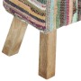Banco de tela chindi multicolor 160 cm de , Bancos para recibidores y almacenamiento - Ref: Foro24-321840, Precio: 221,08 €, ...