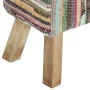 Mehrfarbige Bank aus Chindi-Stoff 160 cm von , Bänke für Hallen und Lager - Ref: Foro24-321840, Preis: 217,21 €, Rabatt: %