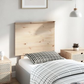 Cabecero de cama madera maciza de pino 79x6x82,5 cm de , Cabeceros y pies de cama - Ref: Foro24-819145, Precio: 34,32 €, Desc...