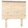 Solid pine wood bed headboard 79x6x82.5 cm by , Headboards and footboards - Ref: Foro24-819145, Price: 33,87 €, Discount: %
