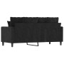 Sofá de 2 plazas terciopelo negro 140 cm de , Sofás - Ref: Foro24-359308, Precio: 206,16 €, Descuento: %