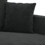 Sofá de 2 plazas terciopelo negro 140 cm de , Sofás - Ref: Foro24-359308, Precio: 211,62 €, Descuento: %