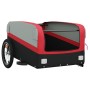 Remolque para bicicleta hierro negro y rojo 45 kg de , Remolques para bicicletas - Ref: Foro24-94041, Precio: 80,36 €, Descue...