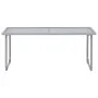 Juego de muebles de jardín 4 piezas tela y acero negro de vidaXL, Conjuntos de jardín - Ref: Foro24-44352, Precio: 192,62 €, ...