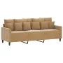 Sofá de 3 plazas terciopelo marrón 180 cm de , Sofás - Ref: Foro24-359320, Precio: 297,94 €, Descuento: %