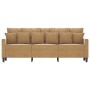 Sofá de 3 plazas terciopelo marrón 180 cm de , Sofás - Ref: Foro24-359320, Precio: 294,71 €, Descuento: %