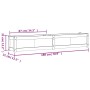 Jardinera de madera maciza Douglas 180x31x31 cm de , Maceteros y jardineras - Ref: Foro24-837500, Precio: 92,47 €, Descuento: %