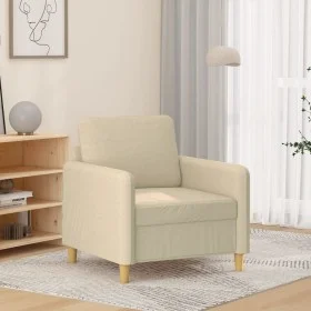 Cremefarbener Stoffsessel 60 cm von , Sofas - Ref: Foro24-359464, Preis: 142,72 €, Rabatt: %