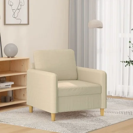 Cremefarbener Stoffsessel 60 cm von , Sofas - Ref: Foro24-359464, Preis: 142,72 €, Rabatt: %