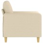 Sillón de tela color crema 60 cm de , Sofás - Ref: Foro24-359464, Precio: 155,62 €, Descuento: %