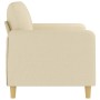 Sofá de 2 plazas de tela color crema 120 cm de , Sofás - Ref: Foro24-359472, Precio: 222,54 €, Descuento: %