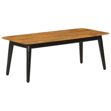 Solid mango wood and iron coffee table 110x50x40 cm by , Coffee table - Ref: Foro24-356976, Price: 104,10 €, Discount: %