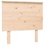 Estructura de cama individual con cabecero madera maciza de , Camas y somieres - Ref: Foro24-3193621, Precio: 92,47 €, Descue...