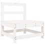 Juego de muebles de jardín 10 piezas madera maciza pino blanco de , Conjuntos de jardín - Ref: Foro24-3186572, Precio: 642,18...
