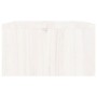 Soporte de monitor madera maciza de pino blanco 100x27x15 cm de , Bases y elevadores para ordenadores - Ref: Foro24-813960, P...