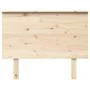 Cabecero de cama madera maciza de pino 104x6x82,5 cm de , Cabeceros y pies de cama - Ref: Foro24-819155, Precio: 42,31 €, Des...