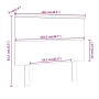 Cabecero de cama madera maciza de pino 104x6x82,5 cm de , Cabeceros y pies de cama - Ref: Foro24-819155, Precio: 43,18 €, Des...