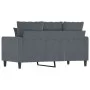 Zweiplätziges Samtsofa in dunkelgrau, 120 cm. von , Sofas - Ref: Foro24-359294, Preis: 230,93 €, Rabatt: %