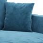 Juego de sofás con cojines 3 piezas terciopelo azul de , Sofás - Ref: Foro24-3201689, Precio: 651,83 €, Descuento: %