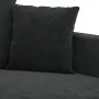 Sofá de 3 plazas terciopelo negro 180 cm de , Sofás - Ref: Foro24-359318, Precio: 248,33 €, Descuento: %