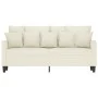 Sofá de 2 plazas terciopelo color crema 140 cm de , Sofás - Ref: Foro24-359311, Precio: 245,09 €, Descuento: %