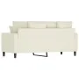 Sofá de 2 plazas terciopelo color crema 140 cm de , Sofás - Ref: Foro24-359311, Precio: 245,09 €, Descuento: %
