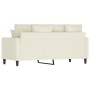 Sofá de 2 plazas terciopelo color crema 140 cm de , Sofás - Ref: Foro24-359311, Precio: 250,07 €, Descuento: %