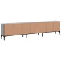 Mueble de TV cajón madera ingeniería gris Sonoma 200x25x44 cm de , Muebles TV - Ref: Foro24-838991, Precio: 101,36 €, Descuen...