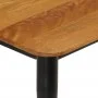 Banco madera maciza de mango y hierro 160x40x45 cm by , Dining and kitchen benches - Ref: Foro24-356979, Price: 192,70 €, Dis...