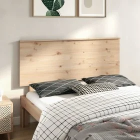 Cabecero de cama madera maciza de pino 154x6x82,5 cm de , Cabeceros y pies de cama - Ref: Foro24-819175, Precio: 70,80 €, Des...