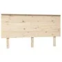 Bettkopfteil aus massivem Kiefernholz, 154 x 6 x 82,5 cm von , Kopf- und Fußteile - Ref: Foro24-819175, Preis: 70,80 €, Rabat...