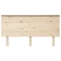 Bettkopfteil aus massivem Kiefernholz, 154 x 6 x 82,5 cm von , Kopf- und Fußteile - Ref: Foro24-819175, Preis: 70,80 €, Rabat...