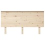 Cabecero de cama madera maciza de pino 154x6x82,5 cm de , Cabeceros y pies de cama - Ref: Foro24-819175, Precio: 72,03 €, Des...